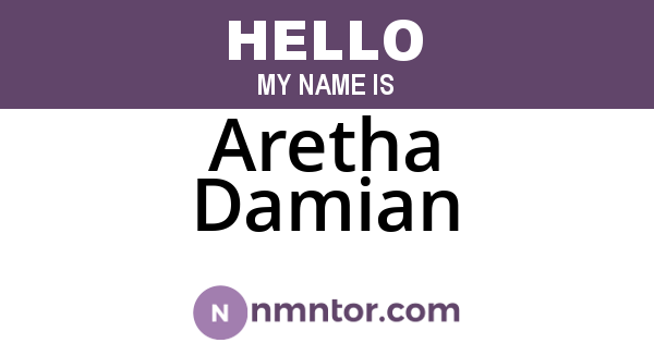 Aretha Damian