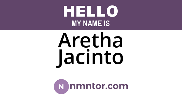 Aretha Jacinto