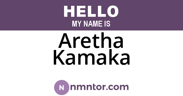 Aretha Kamaka