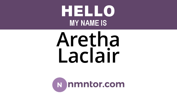 Aretha Laclair