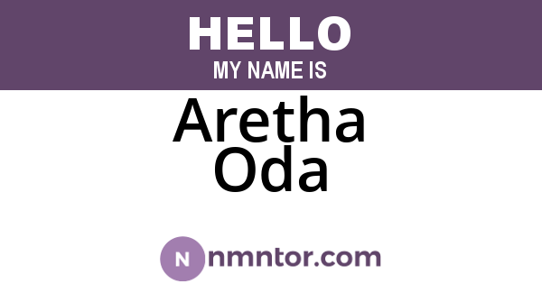 Aretha Oda
