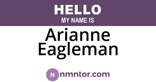 Arianne Eagleman