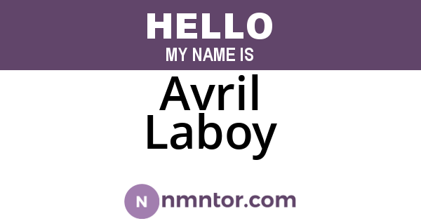 Avril Laboy