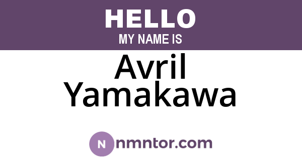 Avril Yamakawa