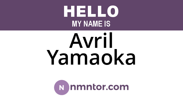Avril Yamaoka