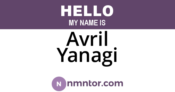 Avril Yanagi
