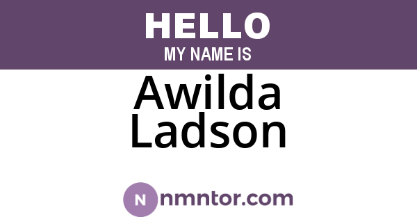 Awilda Ladson