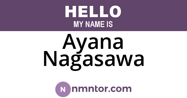 Ayana Nagasawa