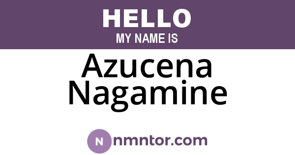 Azucena Nagamine