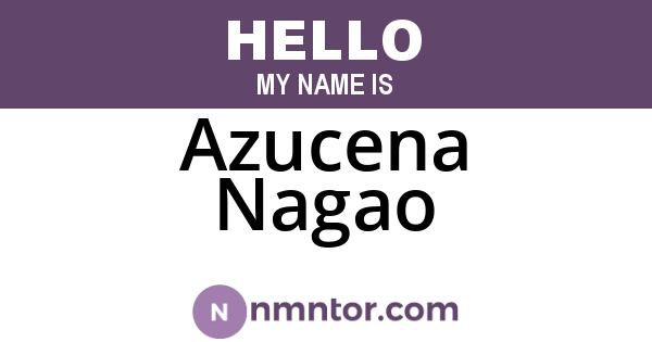 Azucena Nagao