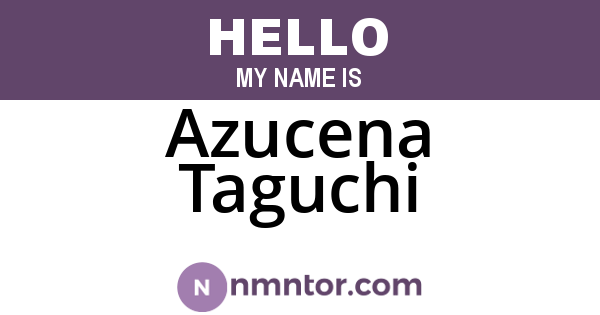 Azucena Taguchi