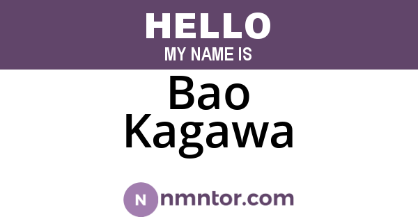Bao Kagawa
