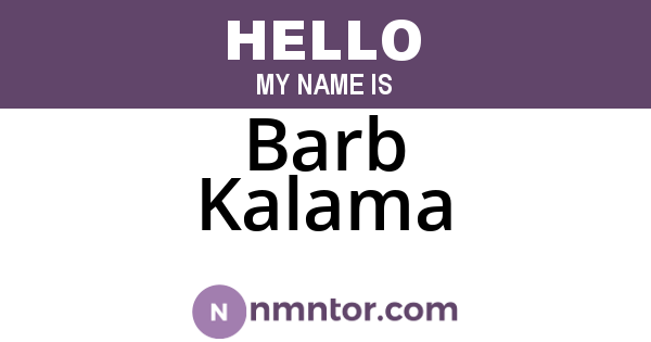 Barb Kalama
