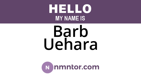 Barb Uehara