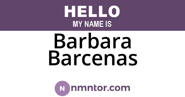Barbara Barcenas
