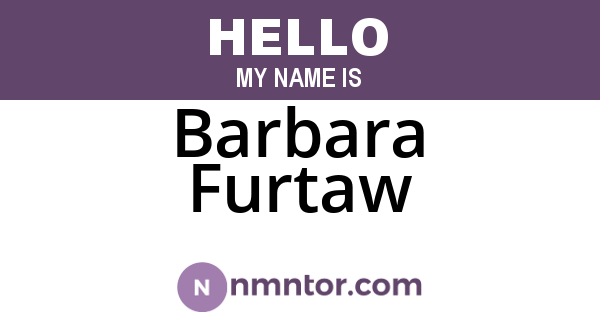 Barbara Furtaw