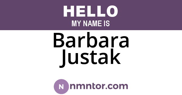 Barbara Justak