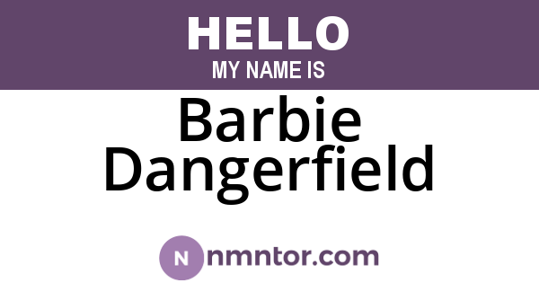 Barbie Dangerfield