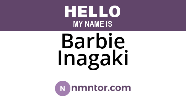Barbie Inagaki