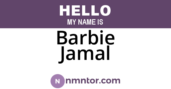 Barbie Jamal