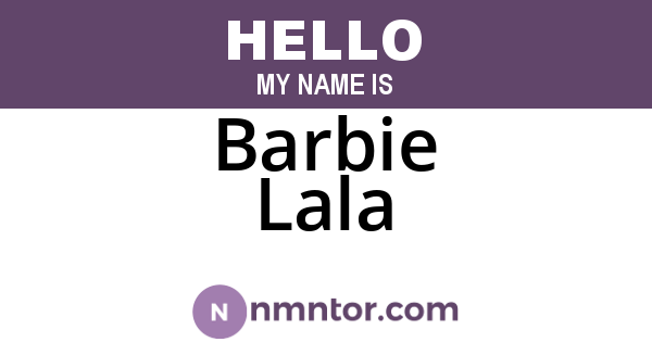 Barbie Lala