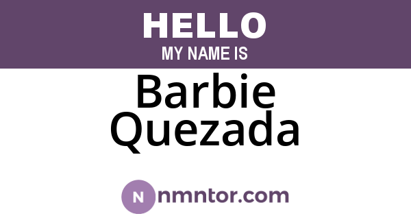 Barbie Quezada