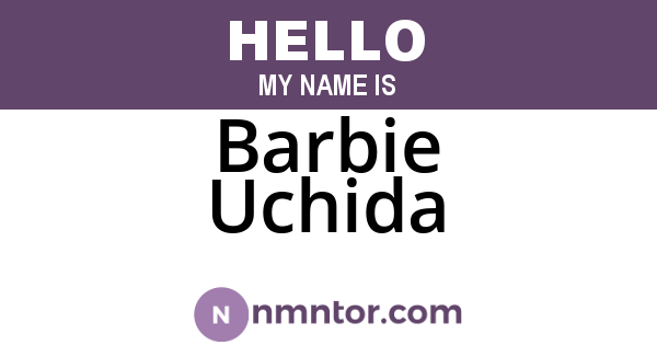 Barbie Uchida