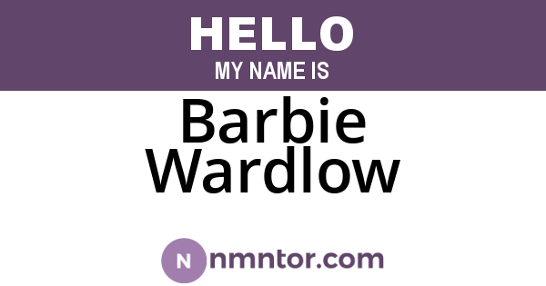 Barbie Wardlow