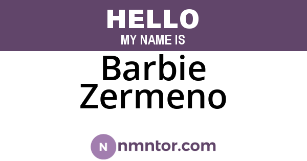 Barbie Zermeno