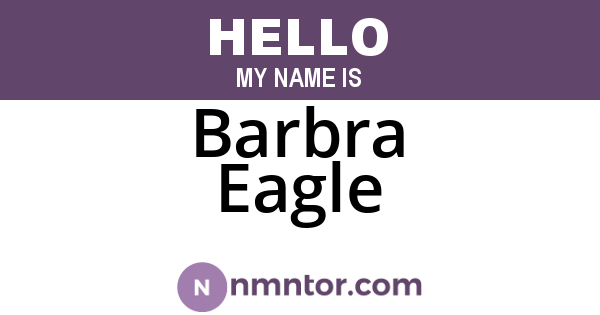 Barbra Eagle