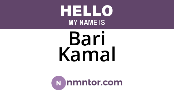 Bari Kamal