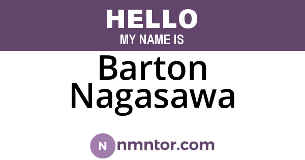 Barton Nagasawa