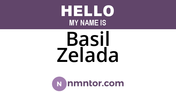 Basil Zelada