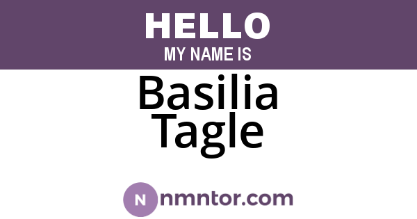 Basilia Tagle