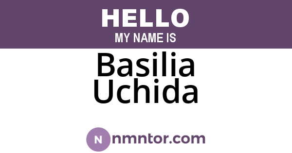 Basilia Uchida