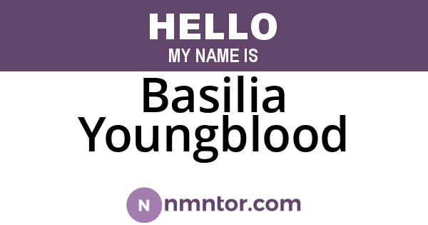 Basilia Youngblood
