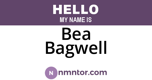 Bea Bagwell
