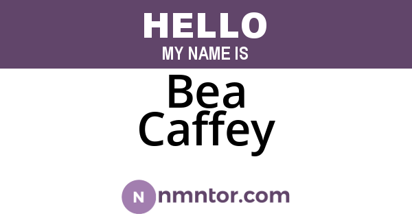 Bea Caffey