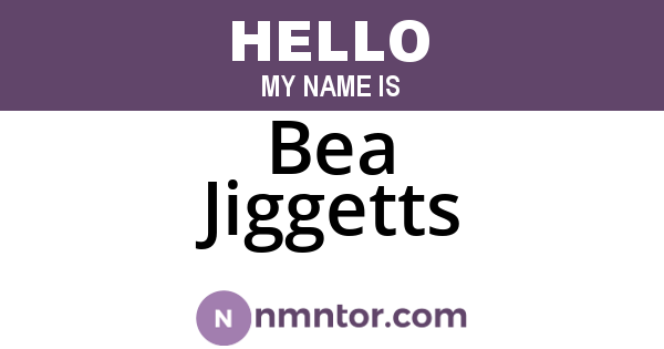 Bea Jiggetts