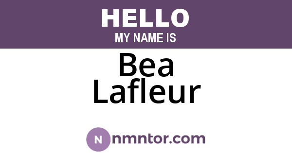 Bea Lafleur