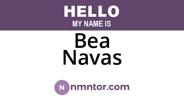 Bea Navas