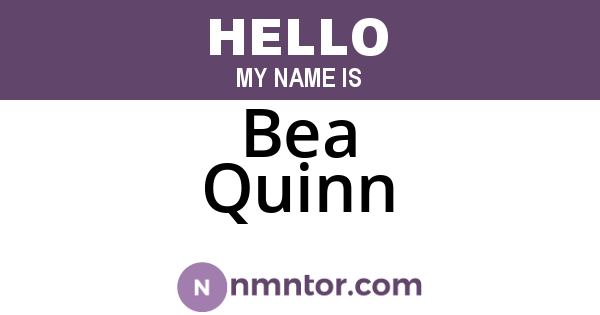 Bea Quinn
