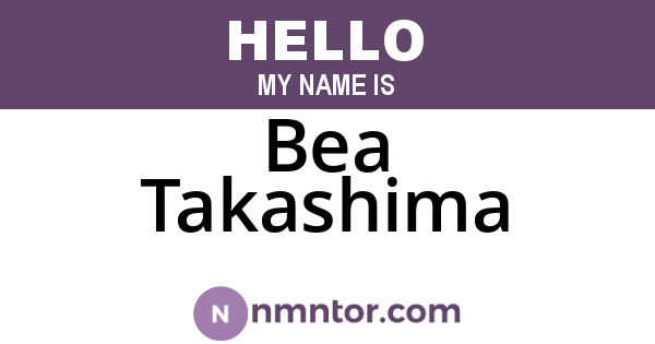 Bea Takashima
