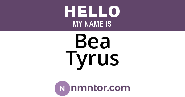 Bea Tyrus