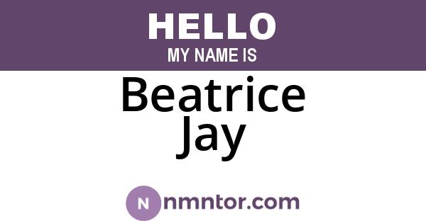 Beatrice Jay