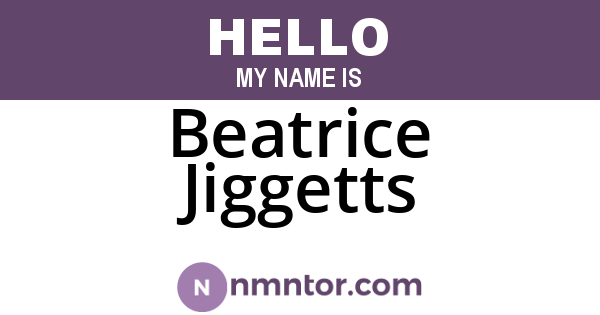 Beatrice Jiggetts