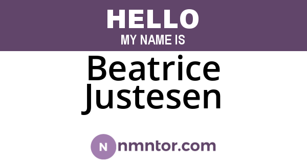 Beatrice Justesen