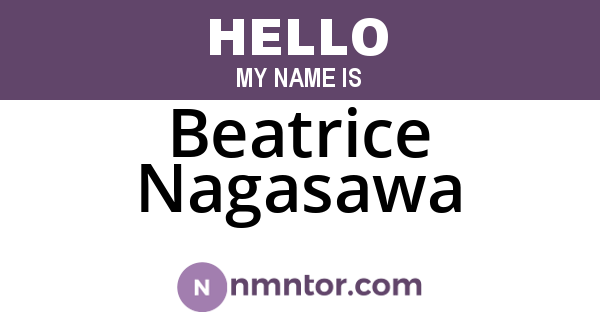 Beatrice Nagasawa