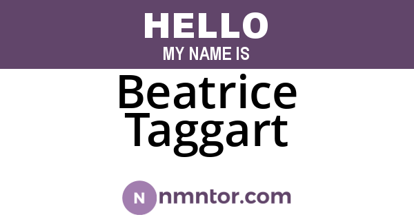Beatrice Taggart