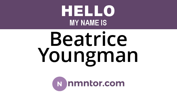 Beatrice Youngman